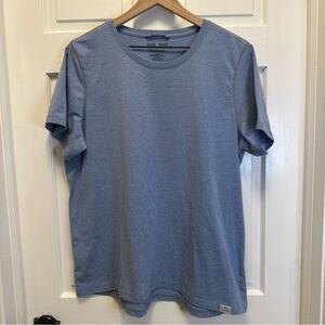 L.L.‎ Bean Men's Light Blue Short Sleeve Insect Shield Tee